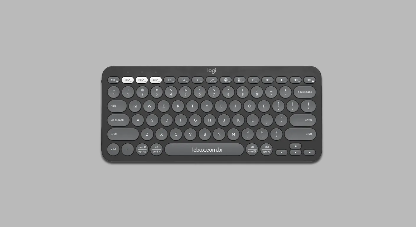 Análise de Custo e Performance do Teclado Logitech Pebble Keys 2 K380s